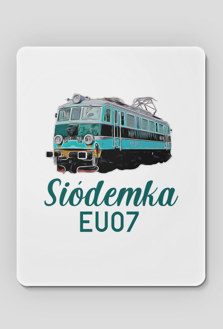 Podkładka pod myszkę z EU07-196 ,,Siódemka"
