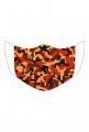 Maska pomarańcz moro