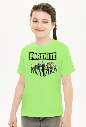 T-SHIRT '' FORTNITE '' DLA DZIEWCZYNKI - HIT! SUPER PREZENT!