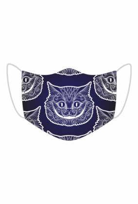 Maseczka - Kot Cheshire