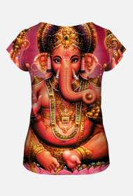 Koszulka damska FullPrint - Ganesha