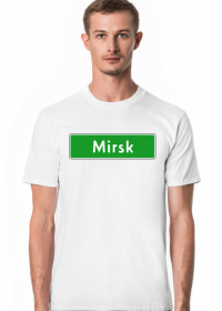 Koszulka, t-shirt ze znakiem Mirsk Prezent z Mirska