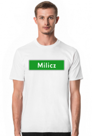 Koszulka, t-shirt ze znakiem Milicz Prezent z Milicza