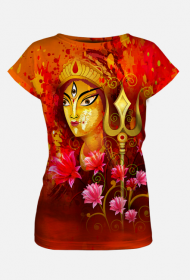 Koszulka damska FullPrint - Bogini Durga II
