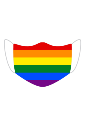 Maseczka - Kolory tęczy #TOLERANCJA