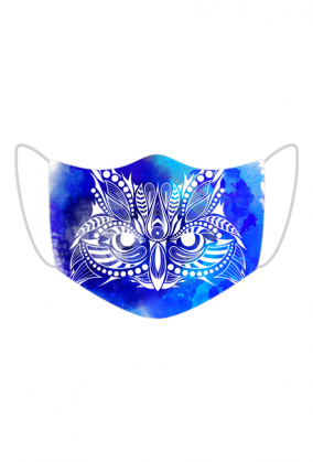 Maseczka - Niebieska Sowa