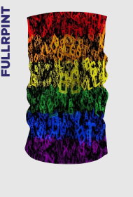 Komin / chusta - kolory tęczy