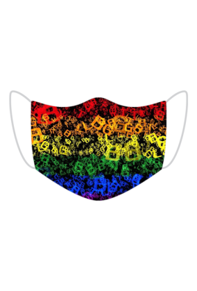 Maseczka - wielokolorowa