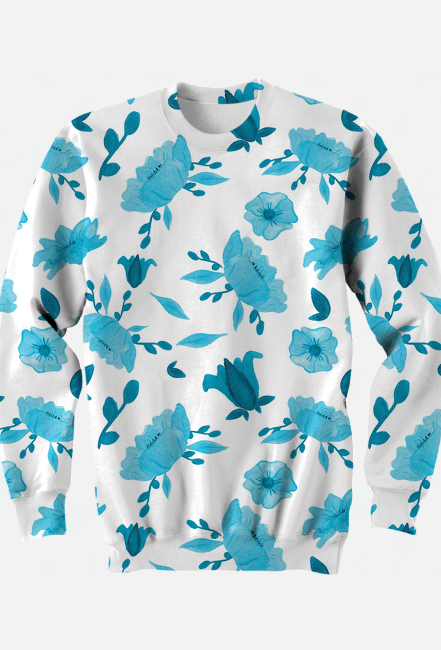 BLUZA POLNE KWIATY
