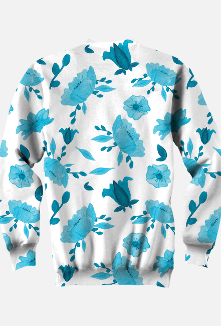 BLUZA POLNE KWIATY