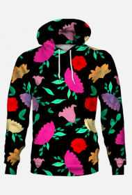 BLUZA POLNE KWIATY