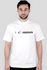 Koszulka "I LIKE MINECRAFT" PROMOCJA TYLKO 45ZL!