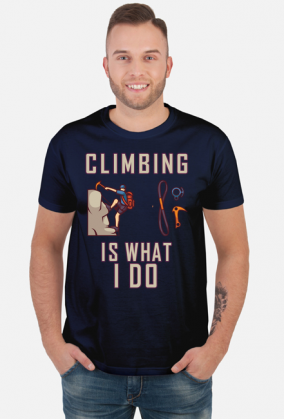 Wspinaczka jest tym, co robię Upominek wspinaczkowy Climber