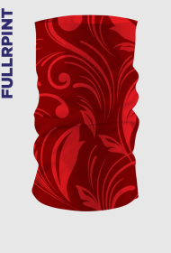 Komin kolorowy ,,czerwony"