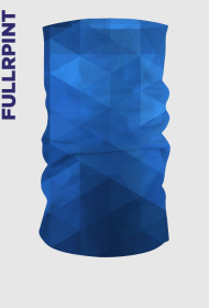 Komin kolorowy ,,niebieski"