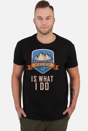 Wspinaczka jest tym, co robię Upominek wspinaczkowy Climber