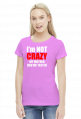 I'm not crazy koszulka damska