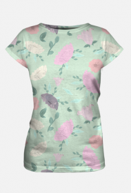 TSHIRT POLNE KWIATY