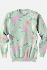 BLUZA POLNE KWIATY