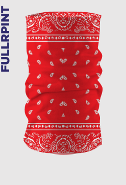komin czerwona bandana / cribs / red bandana