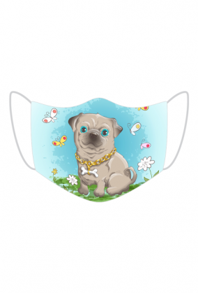 Maseczka - Mały Buldog francuski