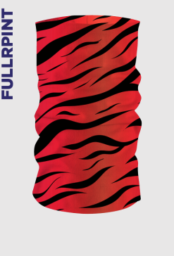 komin tygrys czerwony / tiger red / motyw zwierzęcy