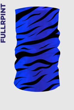 komin tygrys niebieski / tiger blue / motyw zwierzęcy