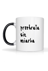 Kubek zmieniający kolor "Nie lubię Jarka"