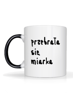 Kubek zmieniający kolor "Nie lubię Jarka"