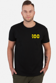 100happydays mini yellow - koszulka męska