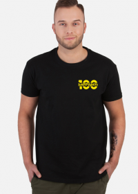 100happydays mini yellow - koszulka męska