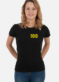 100happydays mini yellow - koszulka damska