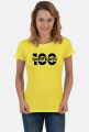 100happydays black - koszulka damska