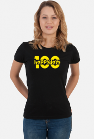 100happydays yellow - koszulka damska