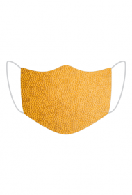 Maska Tekstura skóry (żółty)