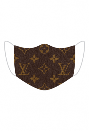 Maska na twarz premium, MASECZKA LOUIS VUITTON STANDRD