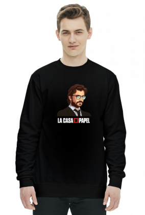 BLUZA LA CASA DE PAPEL '' PROFESOR'' HOT - IDEALNY PREZENT!
