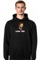 BLUZA Z KAPTUREM '' LA CASA DE PAPEL '' PROFESOR'' DOM Z PAPIERU'' HIT - IDEALNY PREZENT!