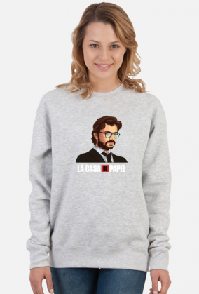 BLUZA DAMSKA '' DOM Z PAPIERU'' LA CASA DE PAPEL'' - HIT IDEALNY PREZENT!