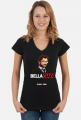 T-SHIRT DAMSKI W SEREK '' DOM Z PAPIERU - BELLA CIAO - PROFESOR '' HIT - IDEALNA NA PREZENT!