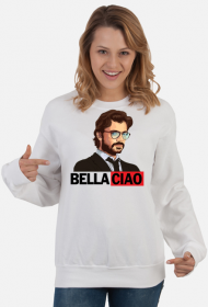BLUZA DAMSKA '' DOM Z PAPIERU'' BELLA CIAO'' HIT - SUPER PREZENT!