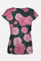 Damska koszulka z motywem róż