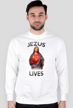 Jezus Lives Sweatshirt (Man)