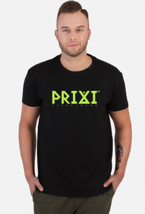 prixi koszulka basic green logo