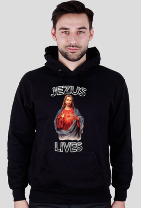 Jezus Lives Hoody (Man)