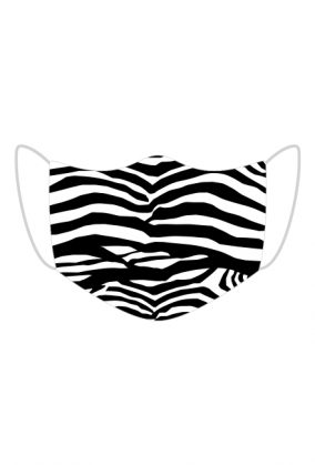 Maseczka Zebra koronawirus