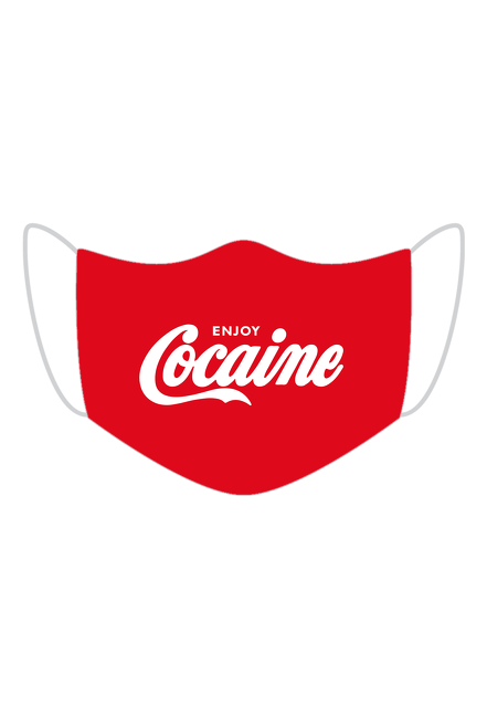 Cocaine Maska Red - brandhero