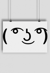 Plakacik z LennyFacem