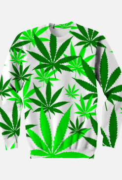 Ganja plantacja (bluza klasyczna fullprint 2stronna) jg