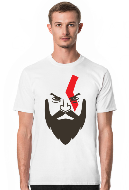 Koszulka Męska KRATOS, biała